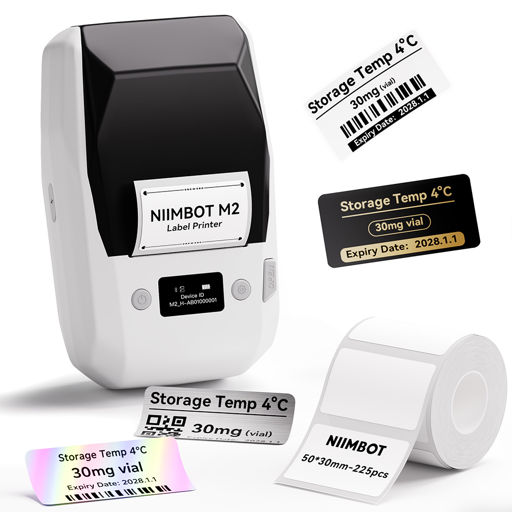 Commercial Shirt Printing Machine - Niimbot Thermal Transfer Label Printer 300DPI