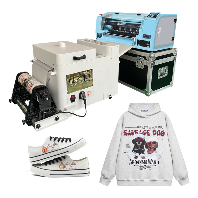 Commercial Shirt Printing Machine - A3 33CM DTF Printer Machine Multicolor