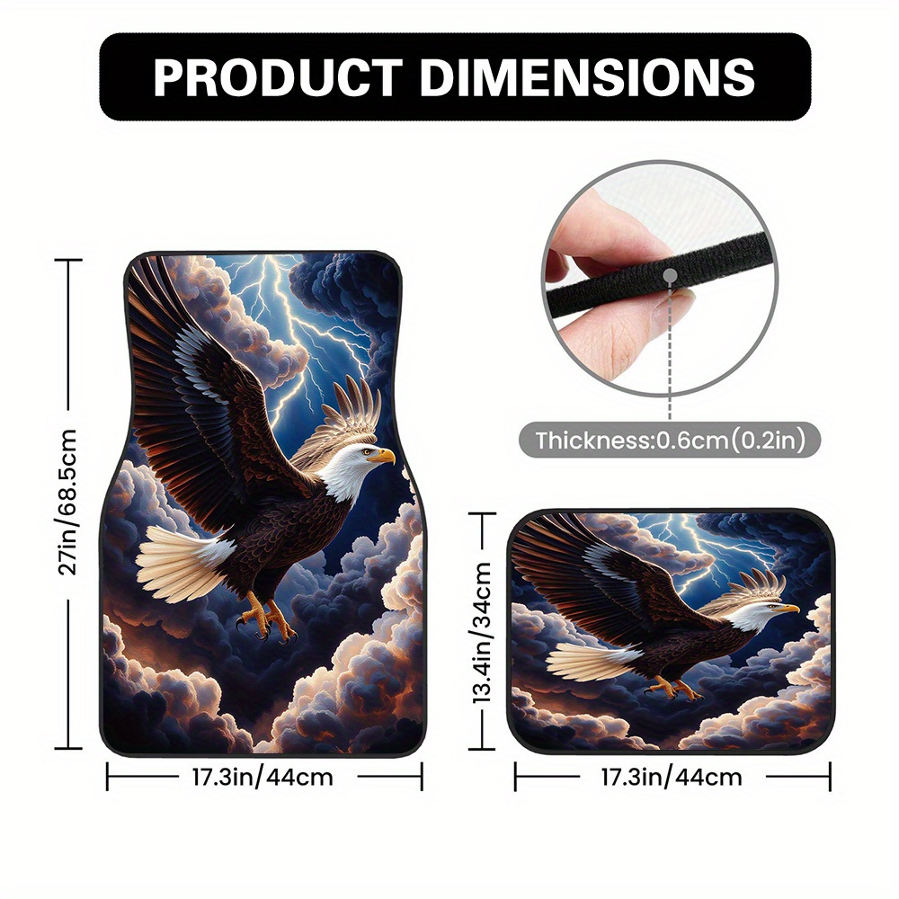 4pcs Eagle Stormy Sky F Patter - Commercial Printing & Packaging Pvt Ltd recension och pris