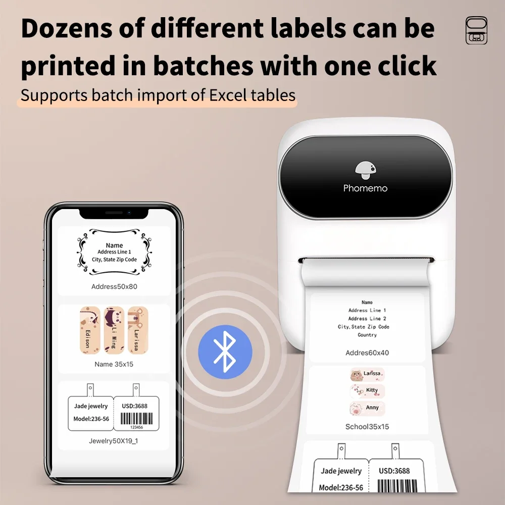 M110 Label Printer Mini Printe - Commercial Shirt Printing Machine recension och pris