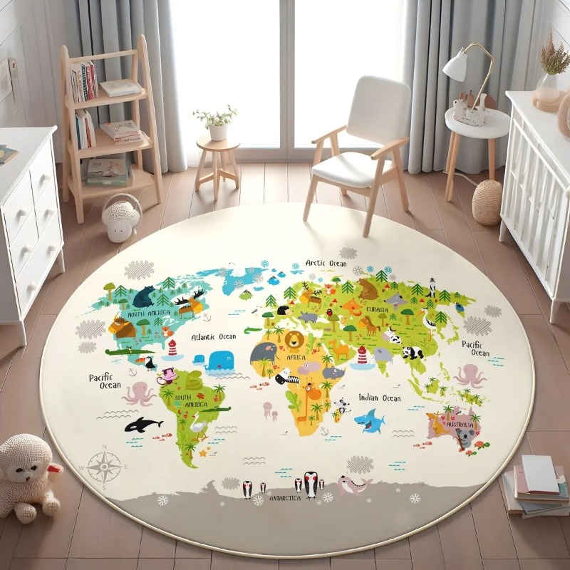  Play Round Floor Mat Animal W - Wholesale Commercial Printing recension och pris