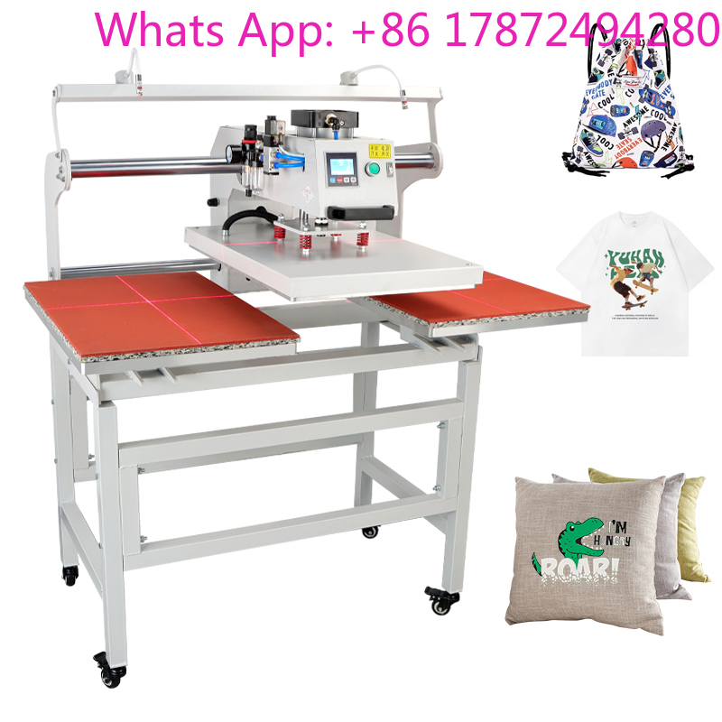 Dual Electric Slide Hot Stampi - Commercial Shirt Printing Machine recension och pris