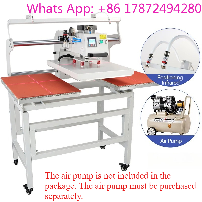 Dual Electric Slide Hot Stampi - Commercial Shirt Printing Machine recension och pris