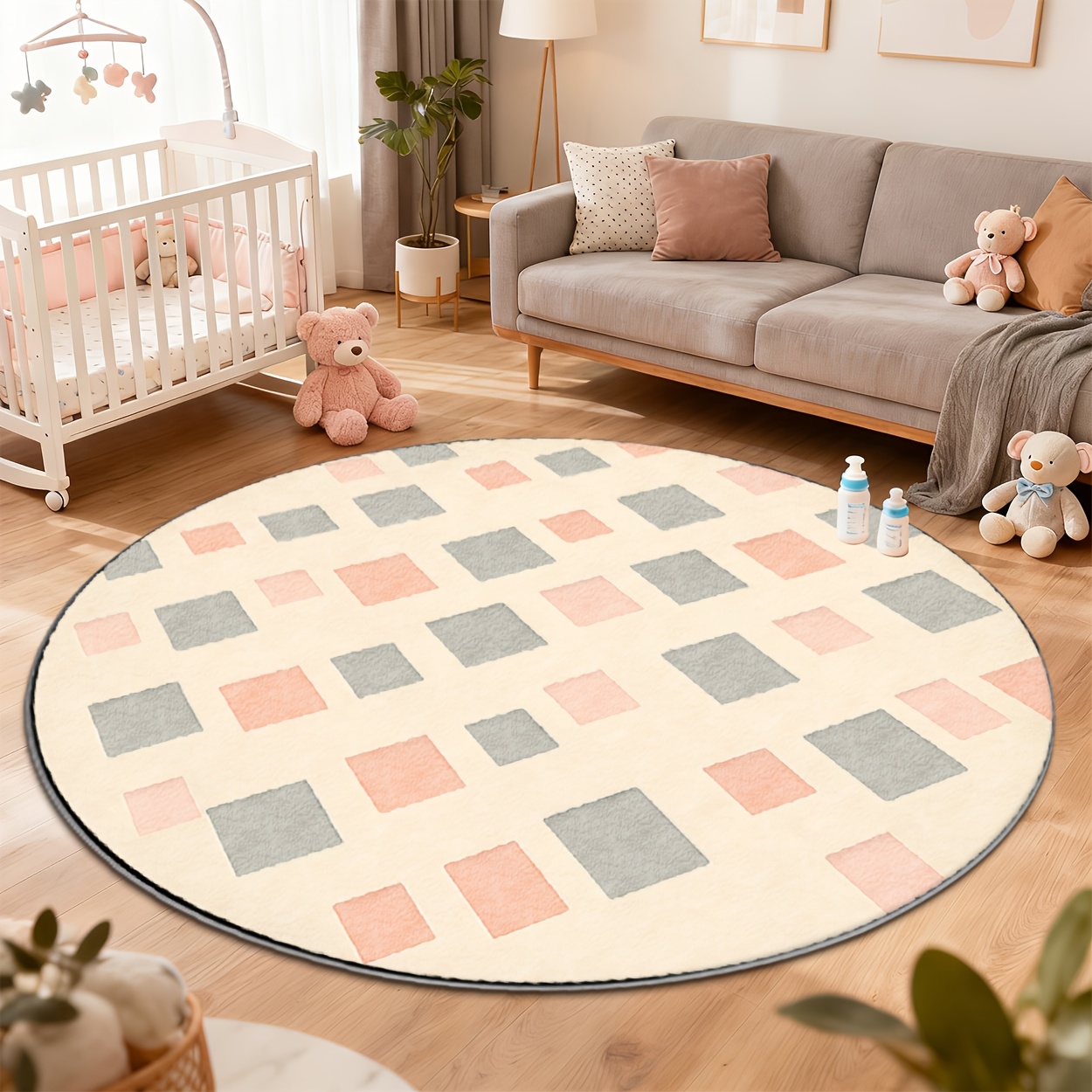 Modern cute paw print round fl - Wholesale Commercial Printing recension och pris