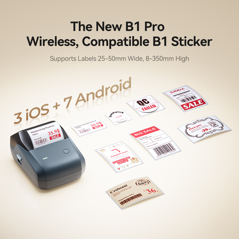 Niimbot B1 Pro Label Printer 3 - Commercial Shirt Printing Machine recension och pris