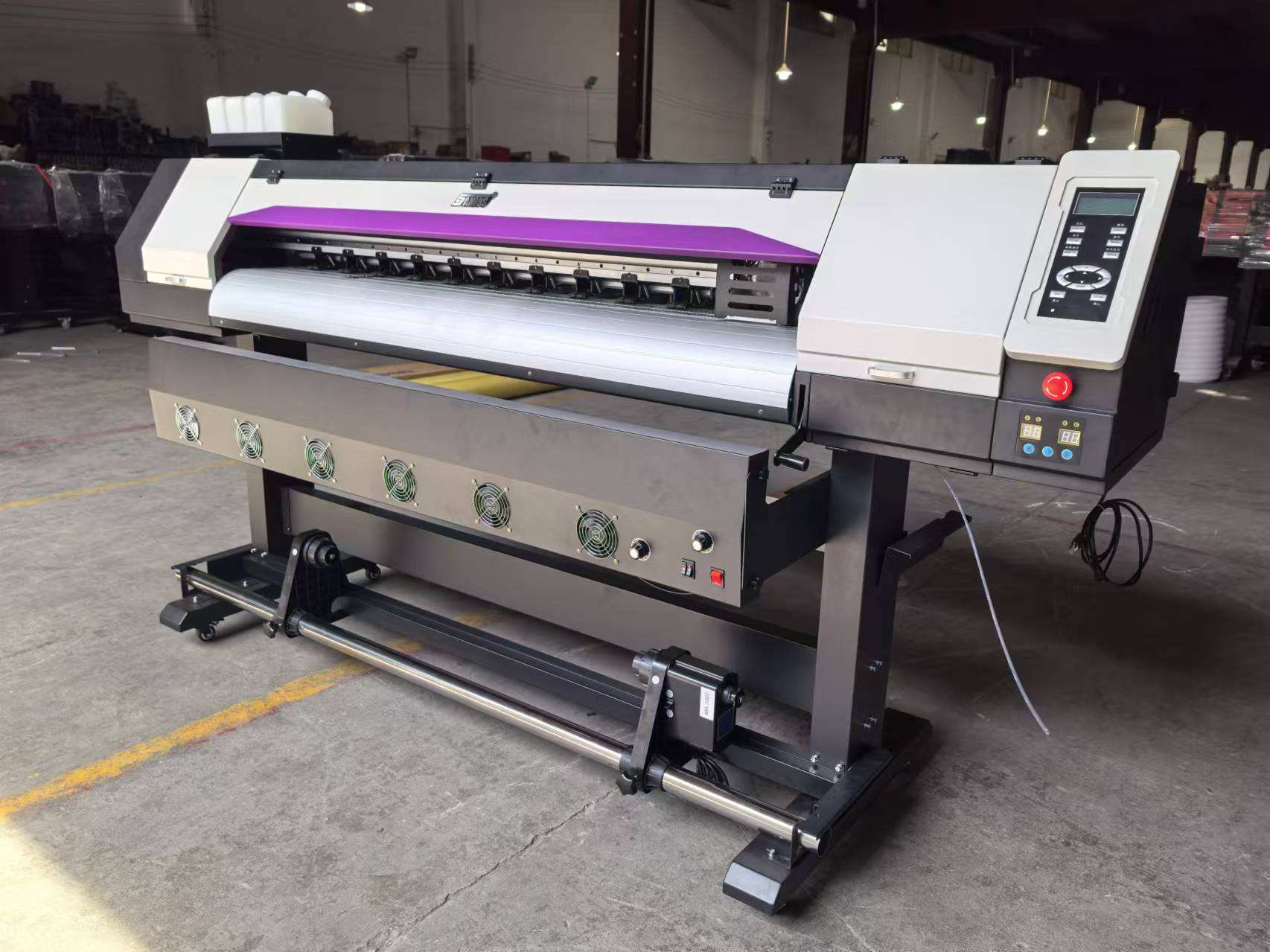 Easy Operation 1.6m Large Form - Commercial Shirt Printing Machine recension och pris
