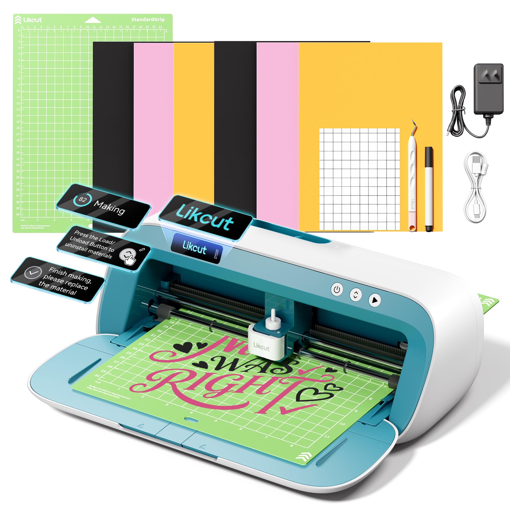 Likcut S41 Vinyl Cutter Plotte - Vinyl Cutter Plotter recension och pris