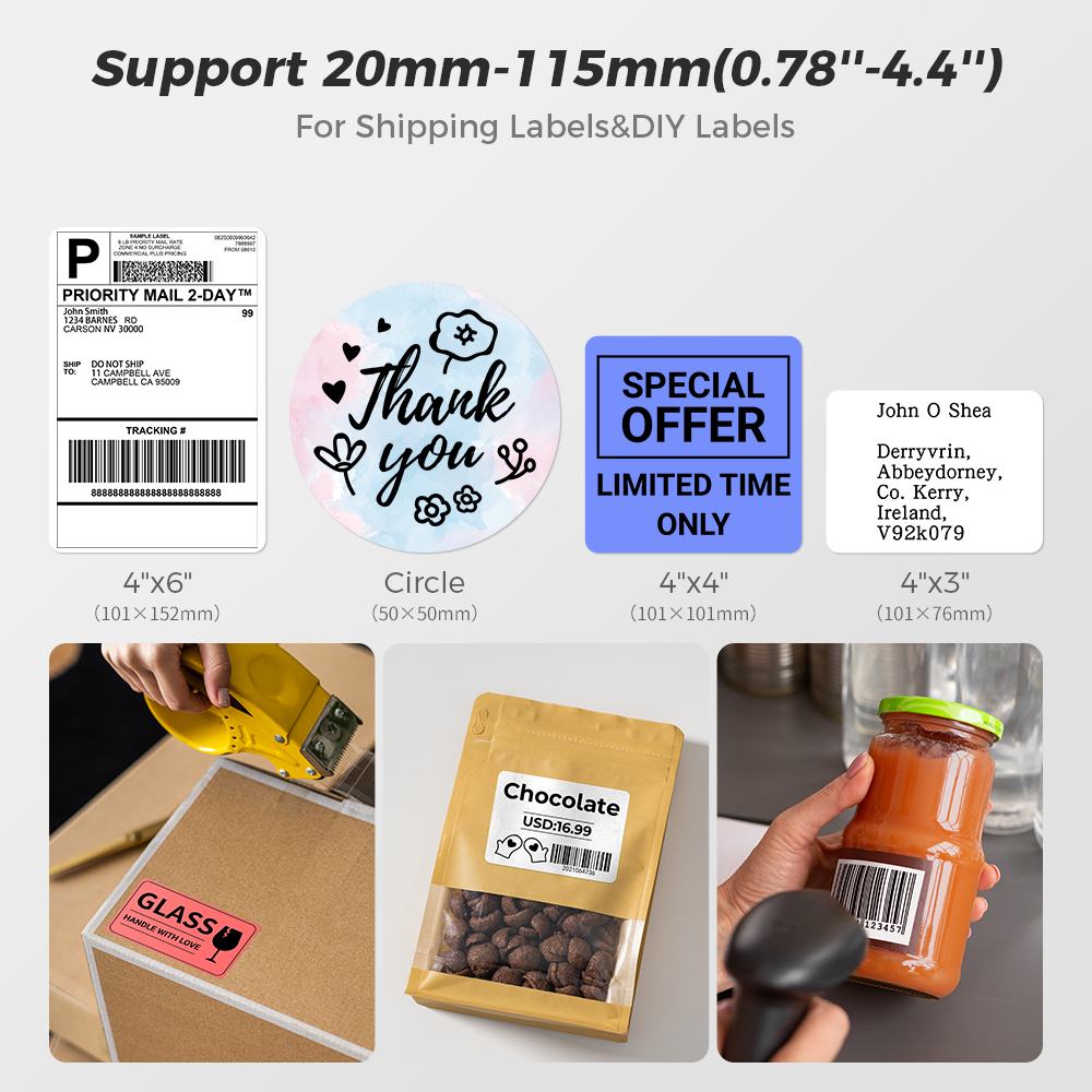 Phomemo D520BT Wireless Blueto - Commercial Shirt Printing Machine recension och pris