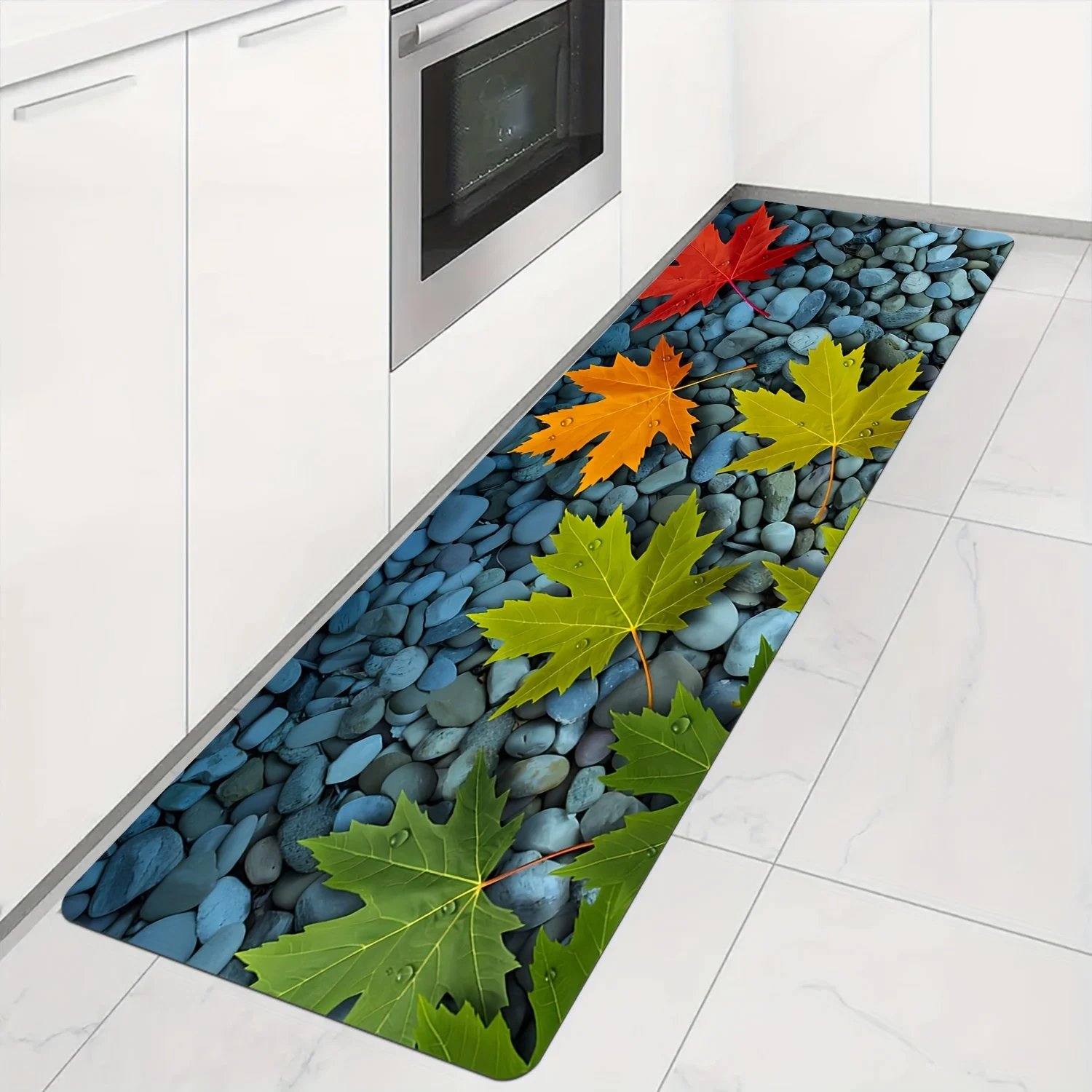 Autumn Maple Leaf Cobblestone  - Wholesale Commercial Printing recension och pris