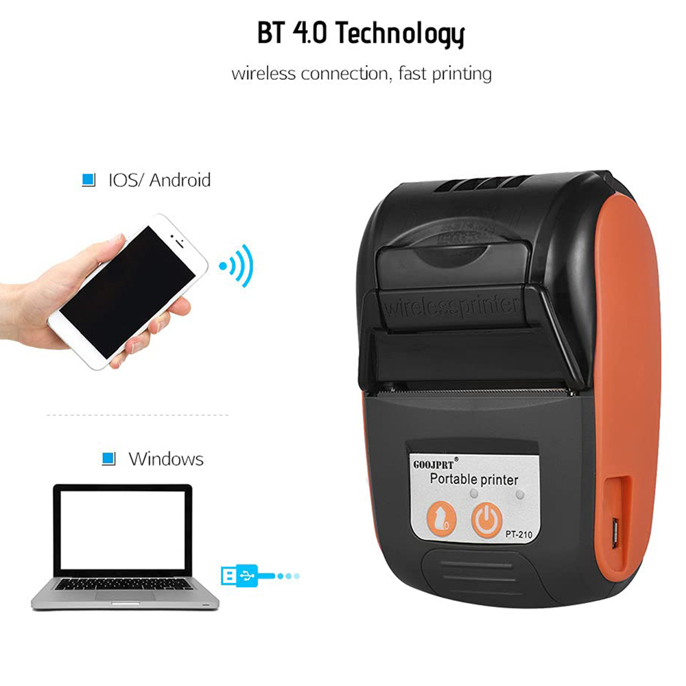 Mini Portable Thermal Receipt  - Commercial Shirt Printing Machine recension och pris